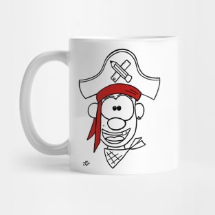 A school pirate Mug